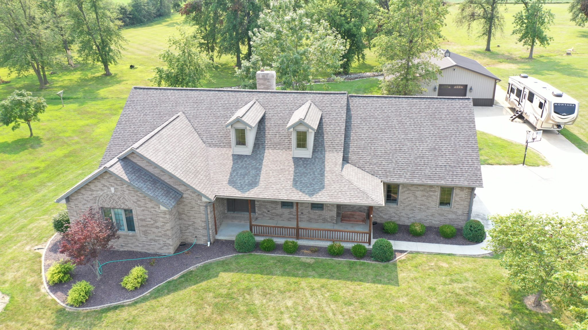 Expert Roofing & Exteriors | CertainTeed Landmark Shingle Roof – Weathered Wood | Paul & Ann Tobin | Perry, MO