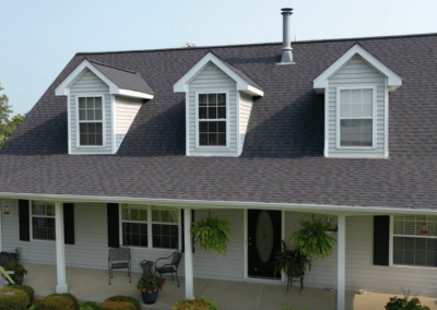 CertainTeed Landmark Shingle Roof – Moire Black | Kathy & Stephen Curtis | Mexico, MO